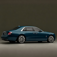 Nouvelle berline de luxe 5 places de grande taille à moteur essence 6.7T, marque mondiale de premier plan, modèle Ghost 2024, pour usage professionnel, avec toit ouvrant panoramique gauche.