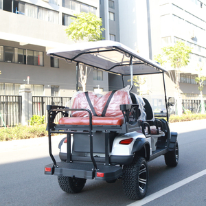 ROYALWAVE Meilleurs <span class=keywords><strong>prix</strong></span> Voiturette de <span class=keywords><strong>golf</strong></span> électrique 6 places 6 roues 72V Lithium-Ion Nouveau design Cadre en aluminium Certifié EEC Buggy 30 km/h - Product Image 1