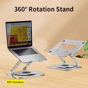 Adjustable Aluminum Alloy Laptop Stand with 360 Degree Rotating Feature Durable Metal Stand - Product Image 6
