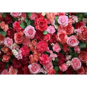 Fondo de fotografía de rosas florales para bodas cumpleaños duchas celebraciones del Día de la madre - Product Image 2