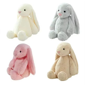 Peluche de Conejito Adorable de 24 Pulgadas, Almohada de Fieltro Súper Suave, Peluche de Sherpa con Relleno de Algodón PP, Certificado CE, Regalos de Pascua para Adultos, Nailon - Product Image 2