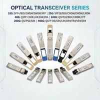 Módulo Transceptor Óptico SFP BiDi DDM LC/SC de Fibra Única SM de 1.25G, 3km, 20km, 80km, 120km, 40km, 1310nm/1550nm para Switch FTTH