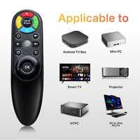 Souris aérienne HUAYU AMG17, récepteur sans fil 2.4G, télécommande USB, compatible avec Android TV BOX, Smart TV