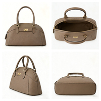 Sac à main de luxe personnalisable, vintage, minimaliste, avec poignée et fermeture éclair, en cuir imperméable, étiquette privée, sac à main pour femme