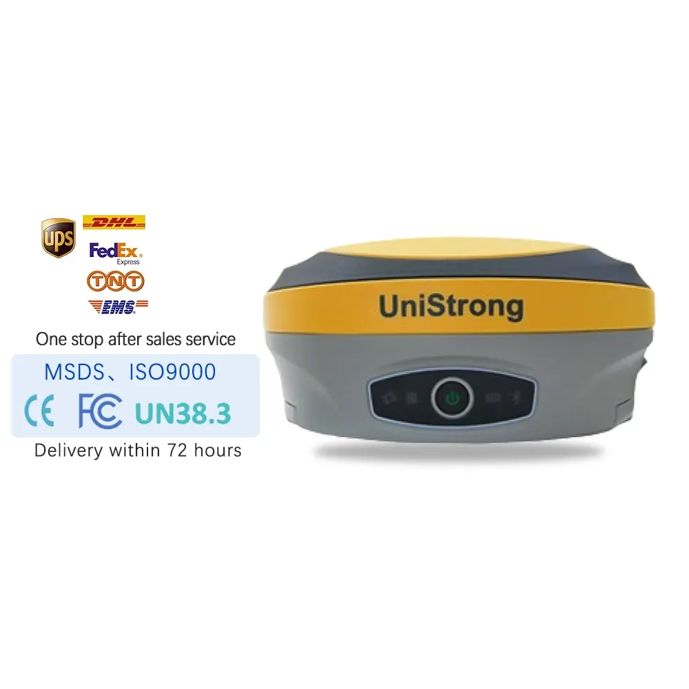 Unistrong G970II Pro penjualan laris, peralatan survei Rtk Gps E600 perlengkapan survei e-survei penerima Gnss RTK