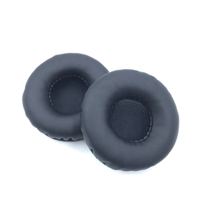 Coussinets d'oreille de remplacement universels 50mm 60mm 70mm 80mm 90mm 100mm 110mm Coussins ronds en cuir PU pour écouteurs - Product Image 4