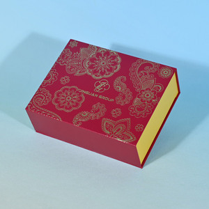 Boîte en carton kraft personnalisée avec impression, emballage recyclable avec couvercle, poignée et trou pour fruits, fruits secs, collations, œufs, crème glacée - Product Image 2