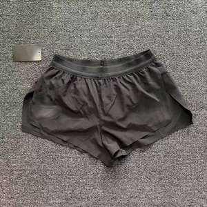 Sports Running Training <strong>Pants</strong> Men's Professional Marathon Side-opening <strong>Lined</strong> Quick-drying Breathable Hot Shorts - Product Image 5