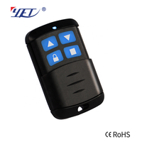 YET2197 433Mhz código de aprendizaje transmisor de código clon 315MHz código de aprendizaje Control remoto para puerta de garaje