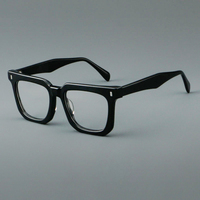 Lunettes carrées en acétate rétro haut de gamme MS YL29009 pour femmes, blocage de la lumière bleue, montures de lunettes de couleur bonbon sur ordonnance