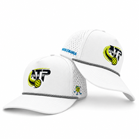 Gorra de Golf de 5 Paneles con Bordado 2D, Logotipo Personalizado, Alta Calidad, MOQ Bajo, Hebilla Metálica Ajustable, Secado Rápido, Transpirable, para Hombre
