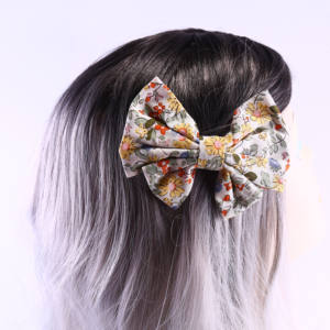 Grande pince à cheveux en forme de nœud pour femmes et filles, accessoires de cheveux géométriques élégants pour les fêtes - Product Image 5