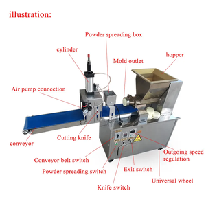 Energy Cereal Granola Bar Cutting Protein Bars Extruder <b>Machine</b> Fruit bar Extruder Manufacturer - Product Image 2