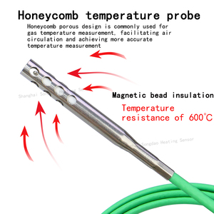K-Typ Thermoelement-Ofentemperatursensor, freiliegende Lötverbindung, hochempfindliche Temperatursonde - Product Image 3