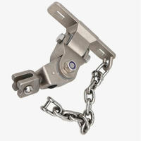 Crochet pivotant en acier inoxydable 304, robuste, 360° °   Support rotatif pour hamac, chaise suspendue, balançoire de véranda, utilisation en aire de jeux