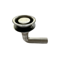 316 acier inoxydable 90 degrés miroir poli came taquet nouvel état marin bateau carburant reniflard gaz réservoir évent