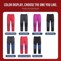 Pantalon d'hiver réversible pour enfants, doublé polaire, coupe épaissie, coupe-vent, écoresponsable, nouveau style, pour garçons et filles, avec braguette zippée