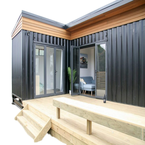 <span class=keywords><strong>Maison</strong></span> conteneur maritime préfabriquée en acier, modulaire, portable, détachable, de style moderne du milieu du siècle, personnalisée en Chine - Product Image 6