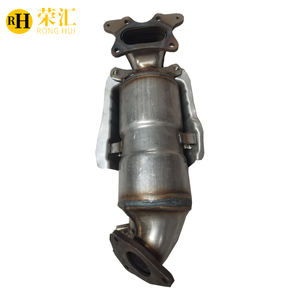 RONGHUI knalpot berkualitas baik konverter katalis manifold untuk Honda Accord 2000cc 2013 dijual langsung dari pabrik - Product Image 2