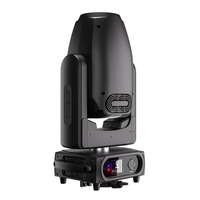 SHEHDS Moving Heads 300W 3-en-1 LED Moving Head BSW Lumière Brillante Faisceau Spot Wash Hybride pour DJ, Scène, Discothèque, Concert, Fête