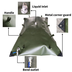 Serbatoio Pieghevole in TPU per Carburante, Contenitore Portatile di Emergenza per Stoccaggio Olio - Product Image 3