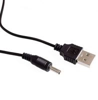 Câble adaptateur de charge USB 2.0 mâle vers prise cylindrique 3,5x1,35 mm 3,5 mm, cordon d'alimentation 5V DC 3,5*1,35 mm