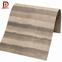Plaques de pierre flexibles en travertin texturé MCM durables pour façade murale extérieure de jardin, résistantes aux intempéries, panneaux de pierre artificielle