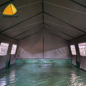 Tente de secours en cas de catastrophe, tente d'hébergement d'urgence pour hôpital d'aide internationale, tente de sauvetage imperméable pour les enclaves de réfugiés temporaires - Product Image 3