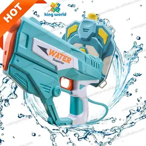 Automatic Electric Water Gun 40+ FT Long Range Auto Pump Water Squirt Guns 1350cc Backpack Large Capacity Water Gun for Adult