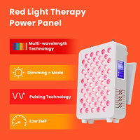 Lampe de luminothérapie rouge IDEATHERAPY RL60s, lumière rouge et proche infrarouge, appareil de luminothérapie LED rouge pour le visage, panneau de luminothérapie rouge