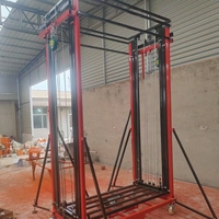 Vente Directe Nouvelle Plateforme Élévatrice Électrique 5m Multi-Fonctionnelle Mobile pour Usage Domestique 220V Décoration Construction Télécommandée