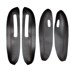 Cache de panneau de porte d'usine, cache de panneau d'accoudoir de porte intérieure de voiture, autocollant de garniture pour <span class=keywords><strong>Peugeot</strong></span> <span class=keywords><strong>307</strong></span> 2004-2013 - Product Image 4