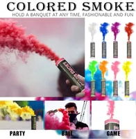 Bombes fumigènes colorées en gros à faible MOQ pour révélation du sexe, mariages et accessoires photo