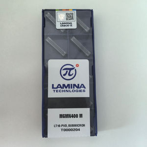 MGMN 400-M LT10 LAIMINA Plaquettes en carbure 100% originales Outils de fraisage et de coupe Revêtement PVD/CVD Super dur pour le tournage de l'acier - Product Image 5