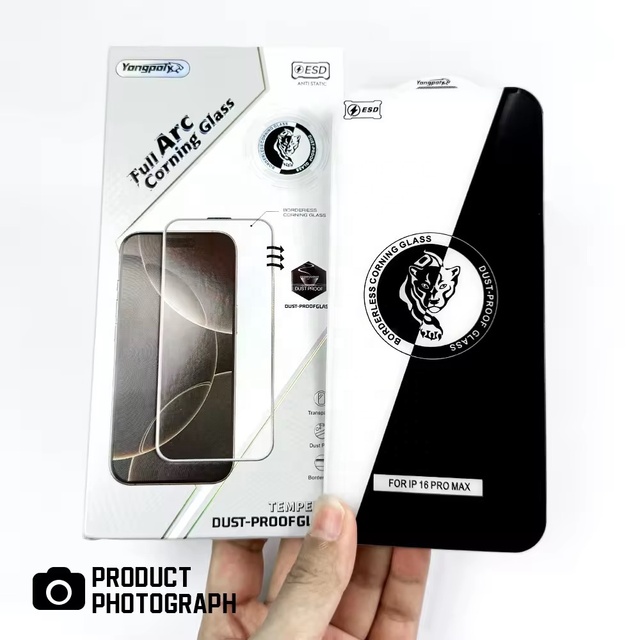 HD Clear High Quality Tempered Glass Screen Protector for Iphone 16 Pro Max Film Cellphone