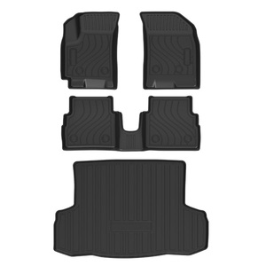 Ensemble complet de tapis de sol de voiture 3D TPE antidérapants, tapis de coffre pour <span class=keywords><strong>Chevrolet</strong></span> Nexia LTZ <span class=keywords><strong>2015</strong></span>, doublure de coffre, tapis de voiture, accessoires intérieurs - Product Image 1