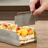 Moule à gâteau long en aluminium léger et facile à démouler avec séparateur amovible