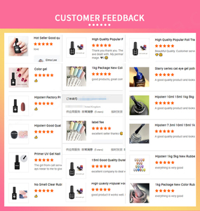 เจลทาเล็บ UV สำหรับทำเล็บมือและเจลเคลือบยาง - Product Image 5