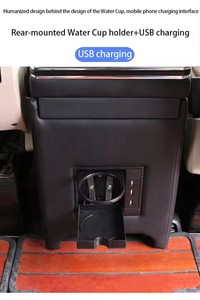 Xe tự động Bộ phận nội thất V <span class=keywords><strong>Class</strong></span> w447 tay vịn hộp trung tâm giao diện điều khiển lưu trữ hộp VITO V250 v220d V260 phổ armrest hộp - Product Image 5