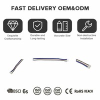 Rangkaian Kabel & Harness Kabel Adaptor Berkualitas Tinggi yang Dapat Disesuaikan untuk Mesin Komputer dengan Material PBT/PVC/PET