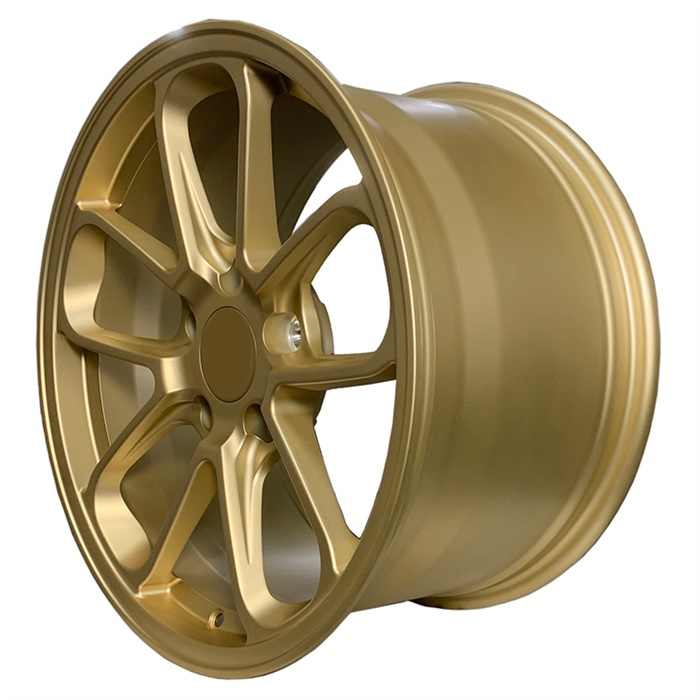 Popular luxury cool superior new style forged aluminum wheels rim Golden trim for passenger cars Brand Automobile 18*8.0/18*10