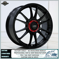 Jantes en alliage personnalisées OZ Racing Ultraleggera XX 18x8 5x100 pour Subaru BRZ Toyota GR86 Volkswagen T-Cross Polo GTI Honda Civic