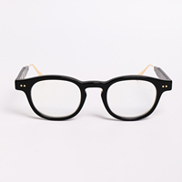 Lunettes de vue carrées de luxe Lmamba 2514F, monture en acétate de haute qualité, logo personnalisé, pour hommes et femmes.