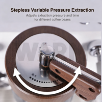 Machines à expresso semi-automatiques à double pompe italienne et triple chaudière, cafetière expresso 58 mm, machine à café pour cappuccino et latte