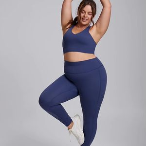 Conjuntos <span class=keywords><strong>de</strong></span> Yoga Aloing Originales Más Vendidos para Mujer, Transpirables, a la Moda, <span class=keywords><strong>de</strong></span> Verano, Talla Grande, Body <span class=keywords><strong>de</strong></span> Yoga <span class=keywords><strong>de</strong></span> Compresión, Color Sólido - Product Image 1