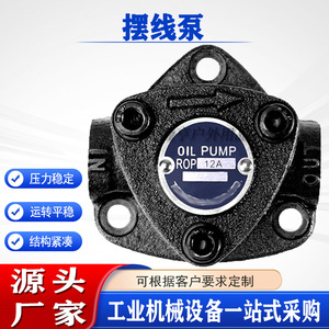 Bomba Hidráulica Cicloidal Longheng ROP-10A-VB, Cuerpo de Hierro Fundido, Engranaje de Acero Inoxidable 304, Bomba Rotativa de Alta Presión - Product Image 5