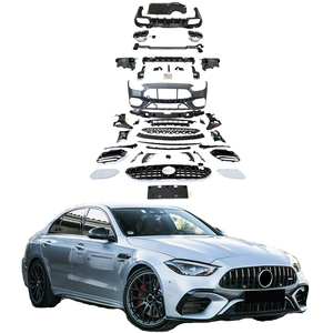 Kit de carrocería de <span class=keywords><strong>nuevo</strong></span> diseño para BENZ <span class=keywords><strong>Clase</strong></span> <span class=keywords><strong>C</strong></span> W206 Sportage a C63 KIT de carrocería con tubo de extensión de rejilla de parachoques delantero <span class=keywords><strong>2022</strong></span> - Product Image 1
