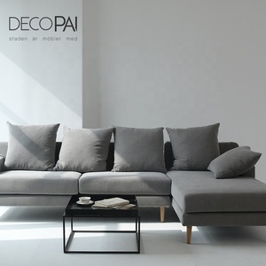 Canapé en Tissu nordique <span class=keywords><strong>Petite</strong></span> Famille Taille Personnalisée Salon Ou Café Moderne Canapé Meubles - Product Image 2