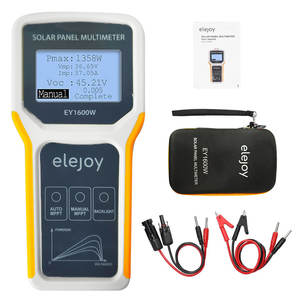 AC DC Strommessgerät Digitaler Zangenamperemeter Photovoltaik Smart Strom-Spannungs-<span class=keywords><strong>Tester</strong></span> Multimeter LCD MPPT Solarpanel-<span class=keywords><strong>Tester</strong></span> - Product Image 1