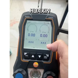 Testo 550s Digital Manifold Kit with <b>Temperature</b> <b>Probes</b>, -14 to 870 Psi Brand New in Stock hx - Product Image 1
